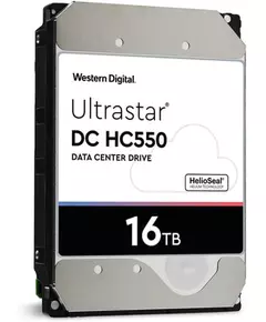 Купить Жесткий диск Western Digital 16Tb Ultrastar DC HC550 SAS 3.0 (7200rpm) 512Mb 3.5" (0F38361) [WUH721816AL5204] в компании Зеон