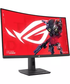 Купить ЖК-монитор Asus ROG Strix XG32WCS 31.5" VA LED 16:9 HDMI матовая HAS Piv 400cd 178гр/178гр 2560x1440 180Hz DP 2K USB 9.4кг черный [90LM0AC0-B01970], изображение 2 в компании Зеон