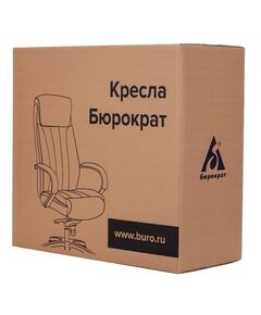 Купить Кресло руководителя Бюрократ T-898/#B черный Leather Black эко.кожа крестов. пластик, изображение 10 в компании Зеон