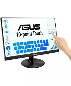 Купить ЖК-монитор Asus VT229H 21.5" IPS LED 16:9 HDMI M/M глянцевая 1000:1 250cd 178гр/178гр 1920x1080 60Hz VGA FHD USB Touch 3.83кг черный [90LM0490-B02170], изображение 2 в компании Зеон