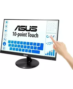 Купить ЖК-монитор Asus VT229H 21.5" IPS LED 16:9 HDMI M/M глянцевая 1000:1 250cd 178гр/178гр 1920x1080 60Hz VGA FHD USB Touch 3.83кг черный [90LM0490-B02170], изображение 3 в компании Зеон