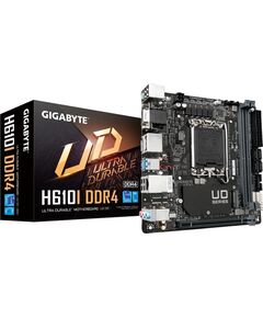 Купить Материнская плата GigaByte H610I DDR4 LGA1700 Intel H610 2xDDR4 mini-ITX AC97 8ch(7.1) GbLAN+VGA+HDMI+DP, изображение 4 в компании Зеон