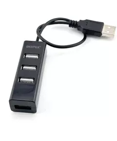 Купить Разветвитель USB 2.0  BPH-1906 4порт. черный в компании Зеон