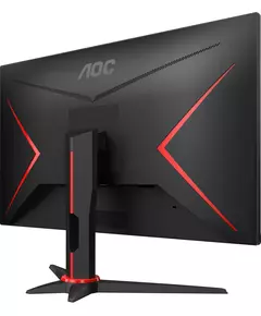 Купить ЖК-монитор AOC 24G2SPAE 23.8" IPS LED 1ms 16:9 HDMI M/M матовая 250cd 178гр/178гр 1920x1080 165Hz FreeSync Premium VGA DP FHD 3.75кг черный/красный, изображение 6 в компании Зеон