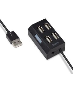 Купить Разветвитель USB 2.0 BURO BU-HUB4-U2.0, изображение 2 в компании Зеон