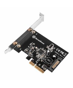 Купить Контроллер SilverStone SST-ECU02-E PCI Express card USB 3.2 Gen 2 internal 20 pin Key-A connector [G56ECU02E000010], изображение 6 в компании Зеон