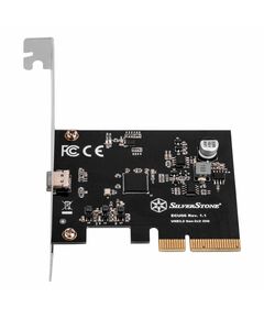 Купить Контроллер SilverStone SST-ECU06 SuperSpeed USB 20Gbps / USB-C 3.2 Gen 2x2 PCIe expansion card [G56ECU060000010], изображение 3 в компании Зеон