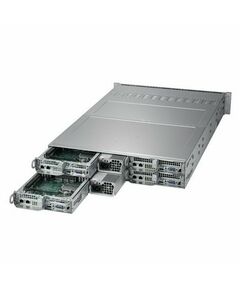 Купить Платформа системного блока SuperMicro SYS-6029TP-HTR 2U, 4 node: 2xLGA3647, 16xDDR4, 3x3.5 bays, SATA, SIOM, IPMI, 2x2200W, изображение 3 в компании Зеон