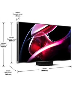 Купить ЖК-телевизор Hisense 65UXKQ 65"  темно-серый 4K Ultra HD 120Hz DVB-T DVB-T2 DVB-C DVB-S DVB-S2 USB WiFi Smart TV, изображение 11 в компании Зеон