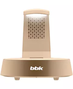 Купить Колонка портативная BBK BTA1110 золотистый 10W 2.0 BT, изображение 3 в компании Зеон