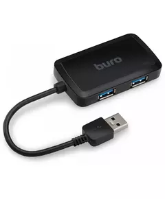 Купить Разветвитель USB 3.0 BURO BU-HUB4-U3.0-S в компании Зеон