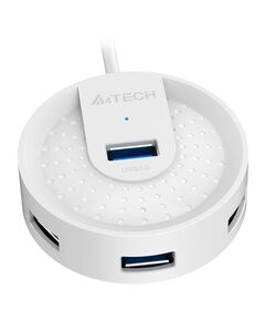 Купить Разветвитель A4-Tech A4Tech HUB-30 4 порта USB 3.0, белый в компании Зеон