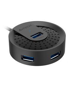 Купить Разветвитель A4-Tech A4Tech HUB-30C 4 порта USB 3.0, черный, изображение 2 в компании Зеон