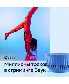 Купить Умная колонка Sber Boom Mini Салют голубой 5W 1.0 BT/Wi-Fi [SBDV-00095L], изображение 9 в компании Зеон