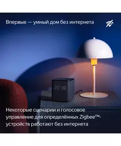 Купить Умная колонка Яндекс Станция Миди Алиса оранжевый 24W 1.0 BT/Wi-Fi 10м [YNDX-00054ORG], изображение 8 в компании Зеон