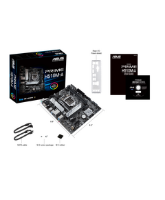 Купить Материнская плата Asus PRIME H510M-A LGA1200 Intel H510 2xDDR4 mATX AC`97 8ch(7.1) GbLAN+VGA+HDMI+DP, изображение 5 в компании Зеон