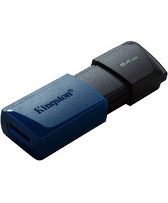 Купить Флеш-диск Kingston DataTraveler Exodia M 64GB USB3.0 черный/синий [DTXM/64GB], изображение 2 в компании Зеон