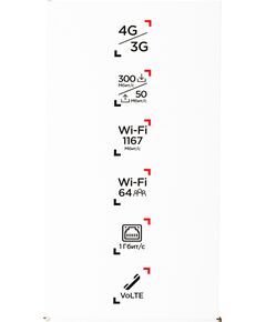 Купить Интернет-центр TCL Linkhub HH63 100/1000/10000BASE-T/3G/4G/4G+ cat.6 черный [HH63V1-2ALCRU1-1], изображение 16 в компании Зеон