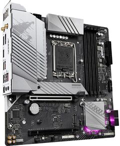 Купить Материнская плата GigaByte B760M AORUS ELITE AX Soc-1700 Intel B760 4xDDR5 mATX AC97 8ch(7.1) 2.5Gg RAID+HDMI+DP, изображение 3 в компании Зеон