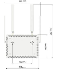 Купить Роутер беспроводной Keenetic Skipper 4G KN-2910 AC1200 10/100/1000BASE-TX/4G cat.4 серый, изображение 7 в компании Зеон