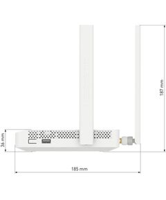 Купить Роутер беспроводной Keenetic Skipper 4G KN-2910 AC1200 10/100/1000BASE-TX/4G cat.4 серый, изображение 8 в компании Зеон