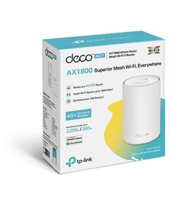 Купить Домашняя Mesh Wi-Fi система с поддержкой 4G+ TP-Link Deco X20-4G(1-pack) AX1800, изображение 3 в компании Зеон