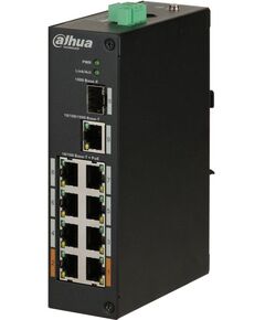 Купить Коммутатор Dahua DH-PFS3110-8ET-96 8x100Mb 1G 1SFP 6PoE+ 96W неуправляемый в компании Зеон