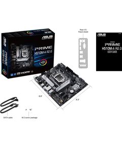 Купить Материнская плата Asus PRIME H510M-A R2.0 LGA1200 Intel H470 2xDDR4 mATX AC97 8ch(7.1) GbLAN+VGA+HDMI+DP, изображение 7 в компании Зеон