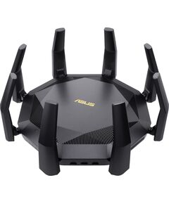 Купить Роутер беспроводной Asus RT-AX89X AX6000 100/1000/10000BASE-T черный в компании Зеон