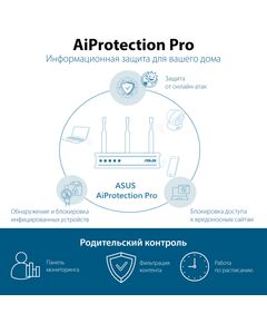 Купить Роутер беспроводной Asus RT-AX89X AX6000 100/1000/10000BASE-T черный, изображение 12 в компании Зеон