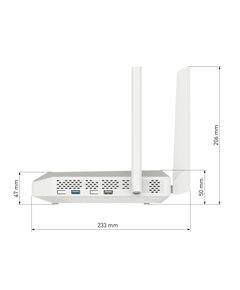 Купить Роутер беспроводной Keenetic Peak KN-2710 AC2600 10/100/1000BASE-TX/SFP/4g ready серый, изображение 2 в компании Зеон