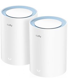 Купить Бесшовный Mesh роутер Cudy M1200(2-PACK) AC1200 10/100BASE-TX белый в компании Зеон