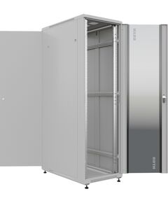 Купить Шкаф серверный Премиум напольный NTSS NTSS-R22U60100GS 22U 600x1000мм пер.дв.стекл металл 900кг серый 910мм 60.5кг 1102мм IP20 сталь, изображение 3 в компании Зеон