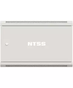 Купить Шкаф коммутационный Премиум настенный NTSS NTSS-W6U6045FD 6U 570x450мм пер.дв.металл 60кг серый 350мм 18кг 220град. 370мм IP20 сталь, изображение 3 в компании Зеон