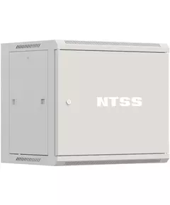 Купить Шкаф коммутационный Премиум настенный NTSS NTSS-W12U6060FD 12U 570x600мм пер.дв.металл 60кг серый 500мм 27кг 220град. 635мм IP20 сталь в компании Зеон