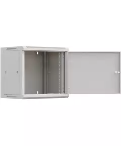 Купить Шкаф коммутационный Премиум настенный NTSS NTSS-W12U6060FD 12U 570x600мм пер.дв.металл 60кг серый 500мм 27кг 220град. 635мм IP20 сталь, изображение 4 в компании Зеон