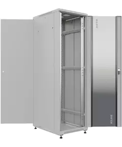 Купить Шкаф серверный Премиум напольный NTSS NTSS-R32U6080GS 32U 600x800мм пер.дв.стекл металл 900кг серый 1542мм 71.3кг 1542мм IP20 сталь в компании Зеон