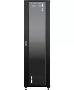 Купить Шкаф серверный Премиум напольный NTSS NTSS-R42U80100GS-BL 42U 800x1000мм пер.дв.стекл металл 900кг черный 910мм 160кг 1987мм IP20 сталь, изображение 4 в компании Зеон