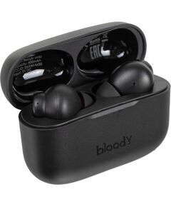 Купить Гарнитура внутриканальные A4-Tech Bloody M30 BLACK беспроводные bluetooth в ушной раковине черный, изображение 6 в компании Зеон