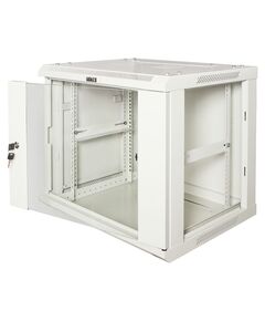 Купить Шкаф коммутационный настенный Lanmaster TWT-CBWPG-6U-6X6-GY 6U 600x600мм пер.дв.стекл 60кг серый 500мм 368мм IP20 сталь, изображение 2 в компании Зеон