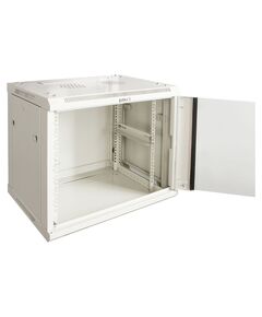 Купить Шкаф коммутационный настенный Lanmaster TWT-CBWPG-6U-6X6-GY 6U 600x600мм пер.дв.стекл 60кг серый 500мм 368мм IP20 сталь, изображение 3 в компании Зеон