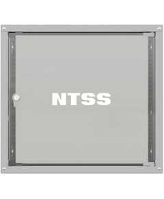 Купить Шкаф коммутационный Lime настенный NTSS NTSS-WL15U5545GS 15U 550x450мм пер.дв.стекл несъемн.бок.пан. 30кг серый 370мм 17кг 110град. 770мм IP20 сталь, изображение 3 в компании Зеон