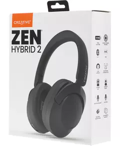 Купить Гарнитура мониторные Creative Zen Hybrid 2 1.2м черный беспроводные bluetooth оголовье [51EF1140AA001], изображение 7 в компании Зеон