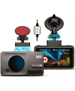 Купить Видеорегистратор с радар-детектором TrendVision DriveCam Real 4K Signature LNA MAX GPS ГЛОНАСС черный в компании Зеон