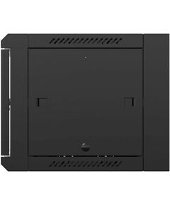 Купить Шкаф коммутационный настенный NTSS NTSS-W6U6060GS-BL 6U 570x600мм пер.дв.стекл 60кг черный 19.5кг, изображение 4 в компании Зеон