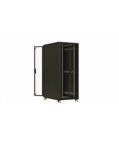 Купить Шкаф коммутационный напольный Hyperline TTBR-4288-DD-RAL9004 42U 800x800мм пер.дв.перфор. задн.дв.перфор. 2 бок.пан. 1000кг черный 710мм 123.38кг 2055мм в компании Зеон