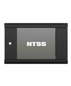 Купить Шкаф коммутационный настенный NTSS NTSS-W9U6060GS-BL 9U 570x600мм пер.дв.стекл 60кг черный 22кг, изображение 2 в компании Зеон