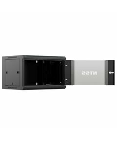 Купить Шкаф коммутационный настенный NTSS NTSS-W9U6060GS-BL 9U 570x600мм пер.дв.стекл 60кг черный 22кг, изображение 3 в компании Зеон