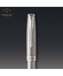 Купить Ручка перьевая Parker Sonnet Core F526 Stainless Steel CT F [CW1931509], изображение 8 в компании Зеон