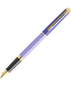 Купить Ручка перьевая Waterman Hemisphere Colour Blocking Purple GT сталь нержавеющая/позолота [2179900] в компании Зеон